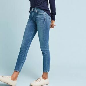 Anthropologie Citizens of Humanity Avedon Mid-Rise Skinny Ankle Jean